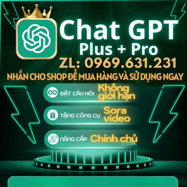 ChatGPT Plus Nâng cấp chính chủ UY TÍN Chatbot AI đang hot nhất hiện ...
