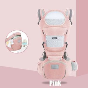 เป้อุ้มเด็ก Baby Carrier ระบายอากาศได้ดี กระเป๋าอุ้มสำหรับเด็กแรกเกิด0-4 ปี รับน้ำหนักได้ถึง แยกได้ มีช่องเก็บของใต้เบาะ เด็กทารก เด็กหญิง