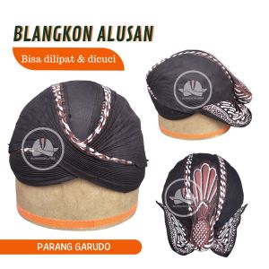 blangkon alusan lipat blangkon jawa siap pakai