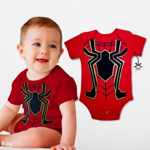Baby Onesies PH Superhero Baby Onesie 0-12 months Cotton Boy Bodysuit