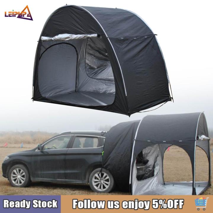 leipupa Car Trunk Rear Tent Sun Shelter Camping Awning Trailer