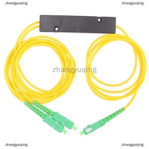 [COD] zhangyuqing 1ชิ้น1X2 FTTH กล่องไฟเบอร์ออปติก Splitter 1จุดกล่องแยกไฟเบอร์ออปติกแบบเรียว1ถึง2กล่อง Splitter sc apc อุปกรณ์คอมพิวเตอร์