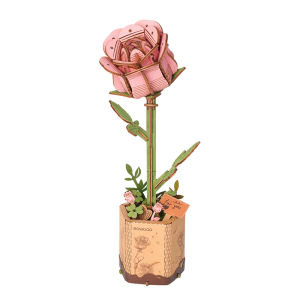 [ReadyStock][Valentine Gift] Robotime 3D Wooden Puzzle - ROWOOD Flower Series TW011TW021TW031TW041