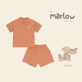 MD - Keola Marlow Series Setelan Pendek Baju Anak Bayi Short / Setelan Anak Korea Kasual Premium Baju Anak Bayi Usia New Born - 3 Tahun. 