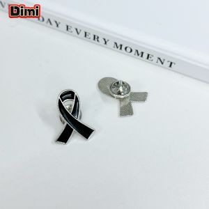 พร้อมส่ง เข็มกลัด โบว์ไว้อาลัย โบว์ดำไว้อาลัย ส่งจากไทย