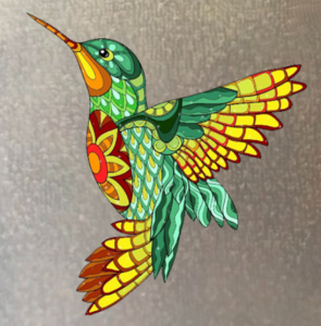 Hình ủi ép nhiệtSticker logo Bird-khuyến mãi trong hôm nay-công nghệ in pet chuyển nhiệt- ủi trực tiếp lên vải áo rất đẹp Bird  -MAJESTIC.CLO Luck