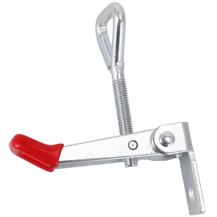 Heavy Duty Toggle Latch Clamp - 9.5 Inch Silver, 6200Lbs Capacity