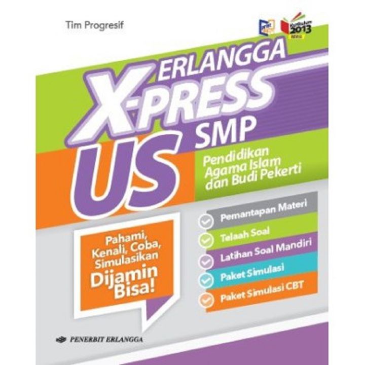 Buku Soal Ujian Sekolah Xpress US PAI Pendidikan Agama Islam 3 SMP Kelas 9 dan Kunci Jawaban