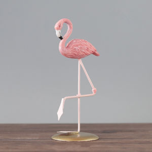 YOUSHI TOP Hiện đại Thủ công Thu nhỏ Văn phòng Thủ công Buổi tiệc Tượng động vật Flamingo Figurine Bàn trang trí Trang trí nội thất