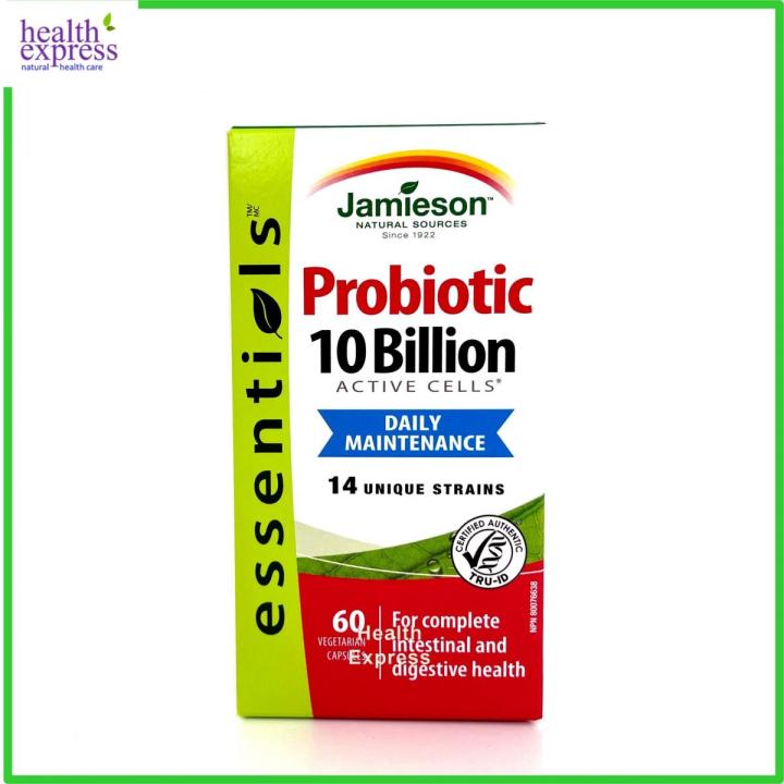 Jamieson - Probiotic 10 Billion 60 capsules | Lazada PH