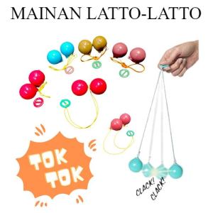 IMB.I314 Mainan Latto Latto - Mainan Jadul Lato 32 cm - Mainan etek etek - mainan tok tok