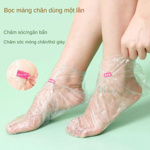 Set 100 Màng Bọc Chân Trong Suốt Chống Nứt Nẻ Chống Nước Dùng Một Lần Kèm Nhãn Dán Cố Định Dưỡng ẨmSet 100 Màng Bọc Chân Trong Suốt Chống Nứt Nẻ Chống Nước Dùng Một Lần Kèm Nhãn Dán Cố Định Dưỡng Ẩm