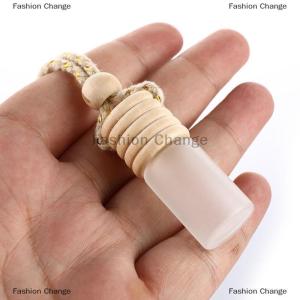 [COD] Fashion Change 10pcs 5ml Car Perfume Bottle for Essential Oils Air Freshener Perfume Pendant