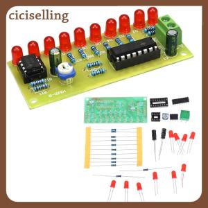 [ciciselling] LED chaser flowing water light ne555 module + cd4017 pcb board diy kit
