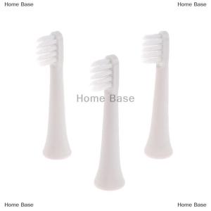 [COD] Home Base 3pcs Sonic bàn chải đánh răng điện cho T100 làm trắng mềm chân không thay thế đầu làm sạch lông bàn chải đầu vòi phun