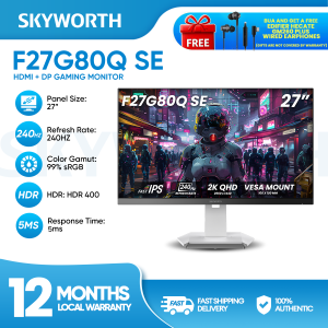Skyworth F27G80Q SE Gaming Monitor 27" HDR 400 2k 240Hz 1ms GTG Fast IPS Monitor For PC