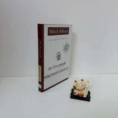 Tuesdays with Morrie/ For One More Day /The Five People You Meet in Heaven Autobiographical Documentary Novel English Original Version