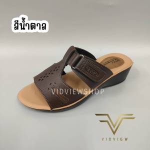 VIDVIEW !!ลดสนั่น!! รองเท้าแตะ Deblu L3625 รองเท้าเพื่อสุขภาพ เบอร์ 36-41 แบบสวม หนังพียู