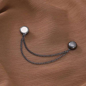 🔥🔥🔥Aofulai คลิปหนีบขากางเกงแบบแม่เหล็กปรับได้สำหรับกางเกงยีนส์มีกระดุมทรงหลวมสำหรับขายาว