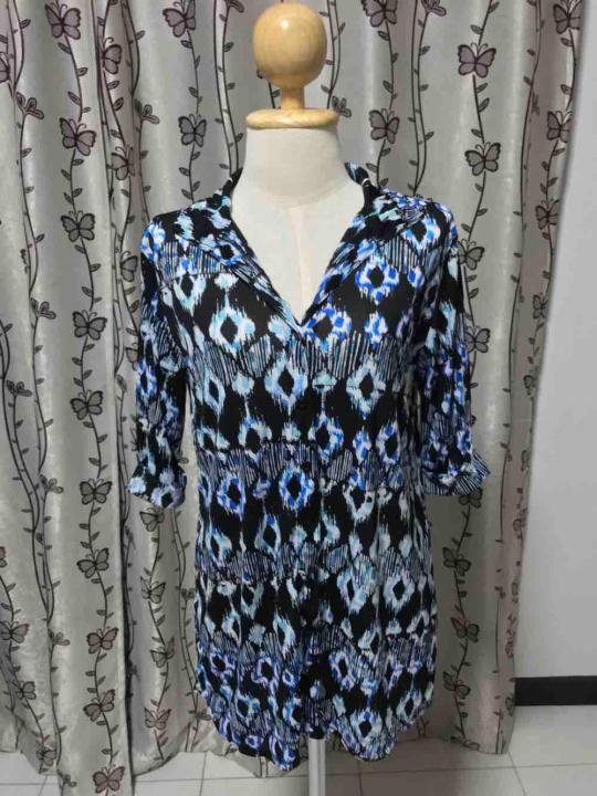 เสื้อเชิ๊ต แขนสามส่วน (ยี่ห้อ Tresics แท้ ️) มือ 1 - ไซร์ L รอบอก 40 ...