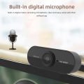 ICON Webcam for PC Webcam for Laptop 90° Wide-Angle Camera Web Camera for PC with Built-in Noise Cancelling Microphone USB Plug and Play Live Streaming Video Conference Webcam for Desktop Computer. 