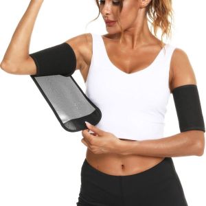 Sauna Arm Trimmer 2 Pack for Women Sweat Arm Shaper Bands Reduce Cellulite and Improve Sweating Wraps Arm