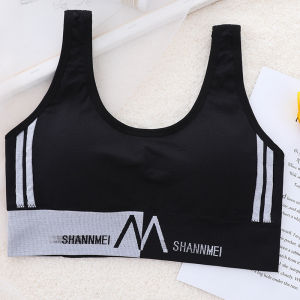 SL【Bra-013】 Bra Wanita Sport Munafie Pakaian Wanita Bh Tanpa Kawat Busa Push Up Import Murah