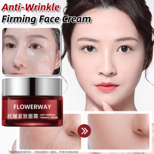 Anti-Wrinkle Firming Face Cream Anti-Aging Brightening Moisturizing Lighten Fine Lines Beauty Essence Cream (Day Cream Night Cream)