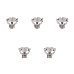 Universal 1/4 3/8 Inch D Shaped Metal Fixing Screw For Camera Quick Release Plates Tripod Mount Photography Support Tool