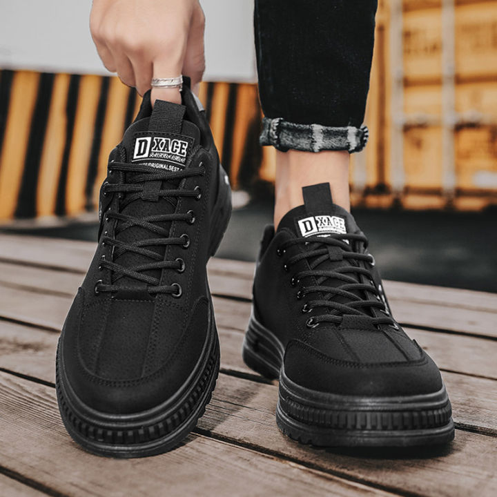 💖one sunnyes💖รองเท้ากีฬาผู้ชายใหม่ รองเท้าทำงานกันลื่นและทนต่อการสึกหรอ ...