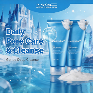 🌙 MEDICUBE Zero Foam Cleanser 120ml With FREEBIES EXP-2027