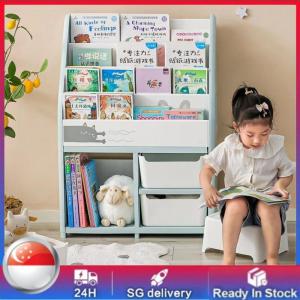 Childrens Bookshelf Storage Rack Baby Picture Book Rack Floor Book Home Cabinet Organizer Toy Storage Cabinet