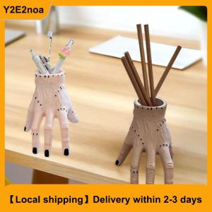 【Local shipping】 Creative Horror Palm Pen Holder Gothic Claw Pen Holder Series Storage Box Storage Bucket Home DIY Decor Toy For Halloween Garden