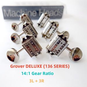 1 Bộ 3L + 3R Epiphone Deluxe guitar cổ điển Bộ Trục lên dây đàn chốt vặn điều chỉnh dây đàn phụ kiện chuyên nghiệp