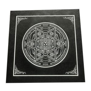 Taplak Tarot Kain Tarot Alas Tarot Bludru 49x49cm Tarot Table Cloth