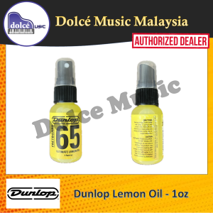 Jim Dunlop 6554 Formula 65 Fretboard Ultimate Lemon Oil 1oz