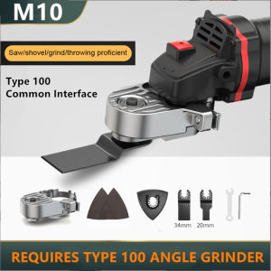 Đầu Chuyển Đổi Máy Mài Thành Máy Cưa Cắt Rung Đa Năng Gắn Máy Mài Cắt Cầm Tay