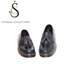 sepatu pria loafer penny docmart kulit pu simple model lonceng