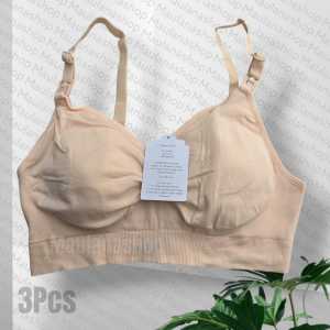 3Pcs Bra Menyusui SOREX Art 8200 Bra Menyusui Dengan Busa Kait 3 Busa Bisa Di Copot