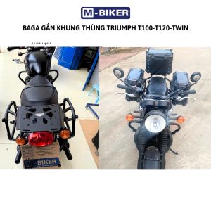 Baga gắn khung thùng triumph t100t120twin các đời xe 2017 trở lên