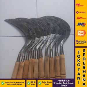 Sabit Babat Rumput Arit Pemotong Tanaman Padi Multifungsi