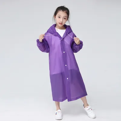 Jas Hujan Anak Karakter Hoodie Murah EVA Ponco Lengan Polos Jas Hujan Anak Warna Mantel Jas Hujan murah Berkualitas