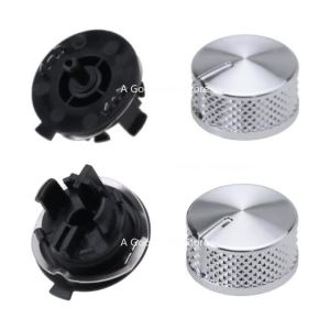 Kirilgu Apply To Delonghi Coffee Machine Silver Knight Operation Press Knob Powder Handle EC 9355 9665 9865 3H4K8