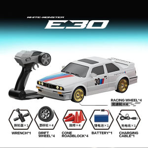 JDD [จัดส่งรวดเร็ว] [มีของต้นฉบับ] 1/16สัดส่วน Mobil Remote Control ดริฟท์การแข่งรถความเร็วสูง4 × 4 2.4ก. โมเดลรถยนต์ไฟ BMW