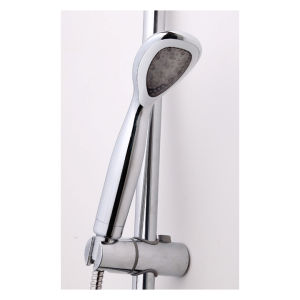Đầu vòi sen đèn LED tự sáng đổi màu cảm ứng theo nhiệt độ nước loại nhỏ. vs12