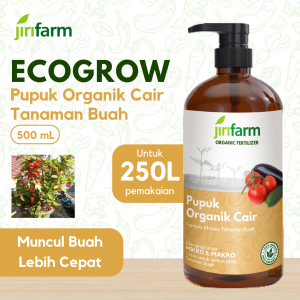 JIRIFARM - Pupuk Organik Cair Ecogrow Tanaman Cabai 500mL POC Kompos Organic Liquid Fertilizer
