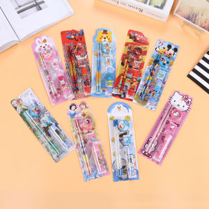 5In1 Stationery Set Kids Pencil Birthday Gift Hadiah Hari Jadi Present Set Alat Tulis Door Gift Kindergarden Hari Kanak