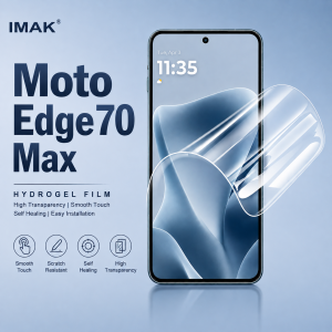 Hydrogel Film For Moto Edge70 Max 5G Support Fingerprint Protector Film Oleophobic Coating FM0016