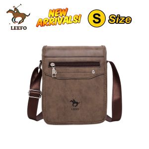 LEEFO Premium Pu Leather (S) Men Shoulder Bag Sling Bag Messenger Bag