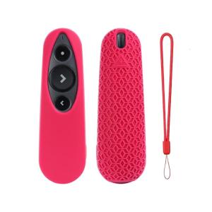 Nonslip trình bày clickers bảo vệ đàn hồi vỏ silicon chống bụi bề mặt đầy màu sắc bọc điều khiển từ xa cho thuyết trình